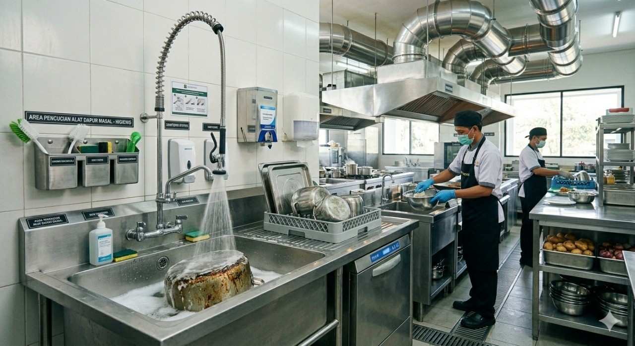 Sanitasi Peralatan Dapur yang Benar Cara Mudah Menjaga Higienitas Maksimal